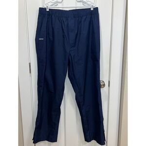 Zero Restriction Gore Tex Tour Series Men's Navy Blue Rain Pants size XL
